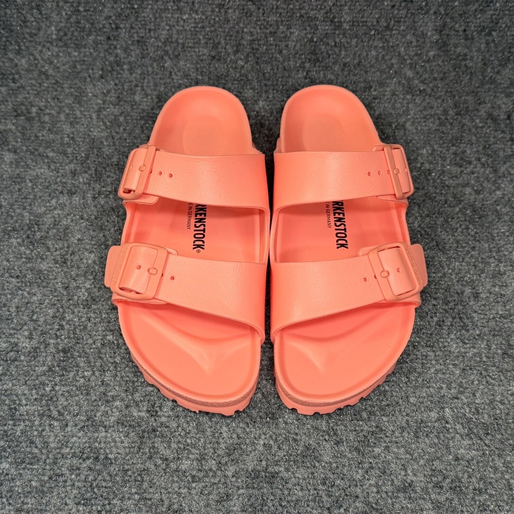 Birkenstock Arizona Essentials EVA Sandals Women's 8 Pink Summer Beach Slides - Picture 3 of 11